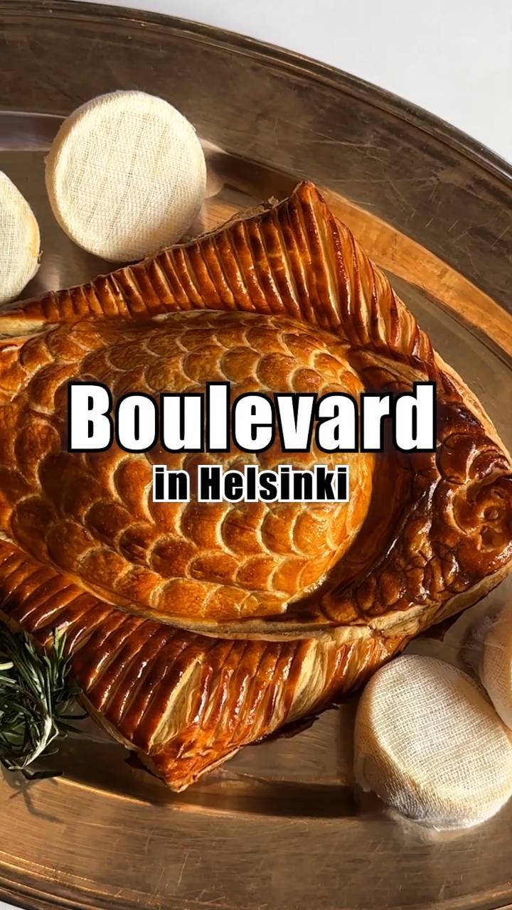 Turbot en Croute på Helsinkis beste sjømatrestaurant – Boulevard Bar & Seafood