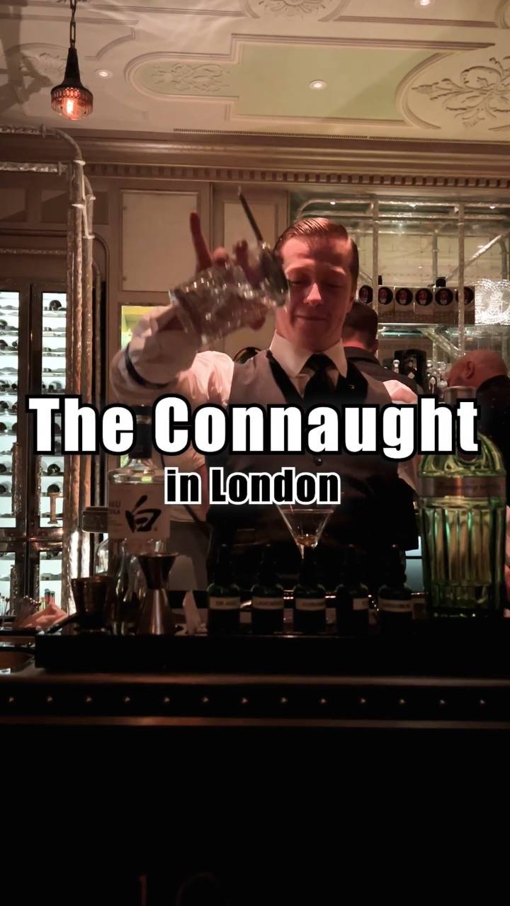 Verdens beste Martini-cocktail på The Connaught Bar i London