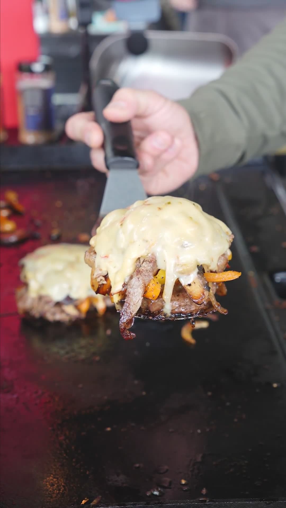 Elevated sandwich preparation