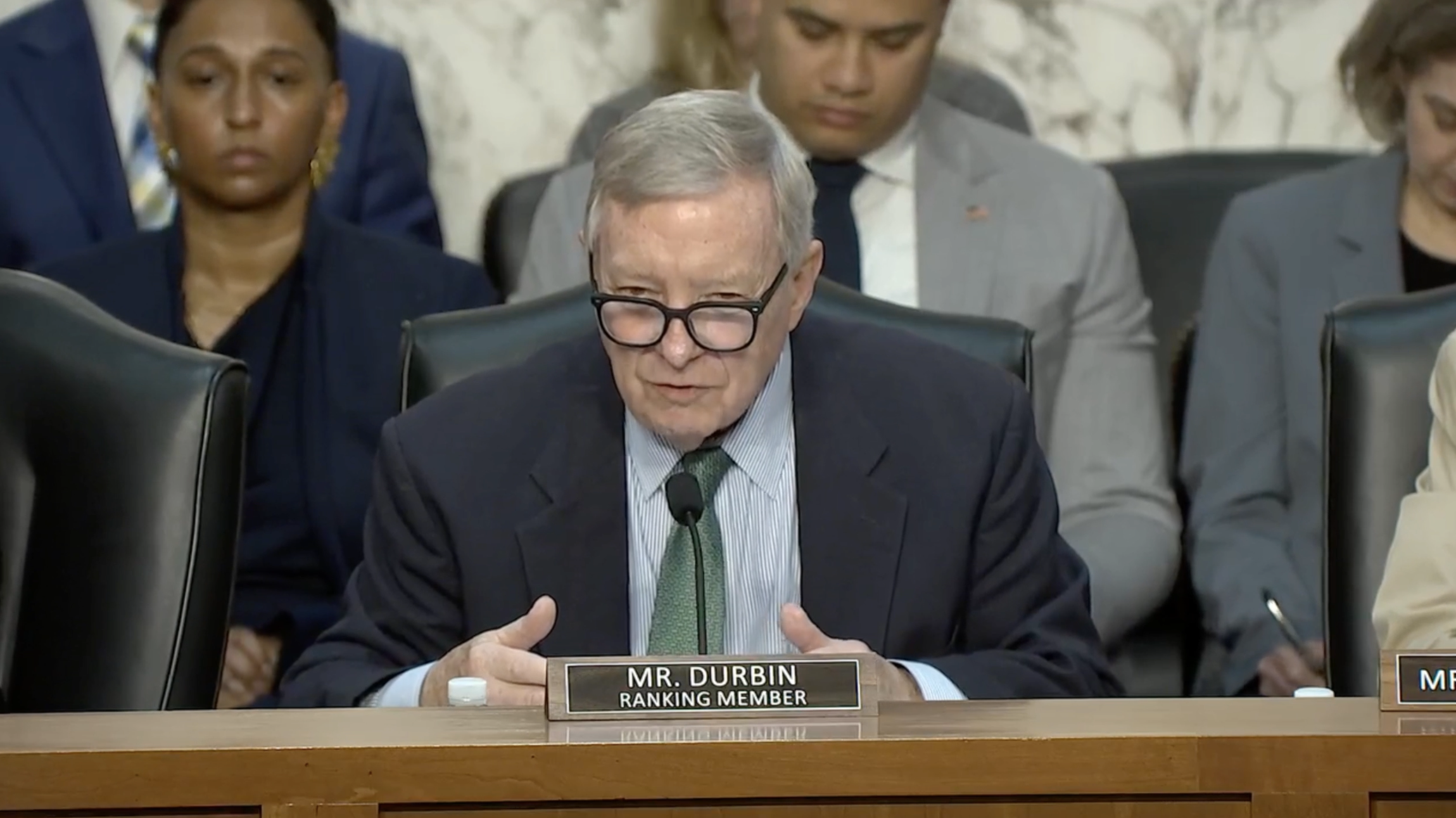 Oversight hearings to examine the Department of Justice– Pam Bondi: “Currently the national guard are on their way to Chicago.”