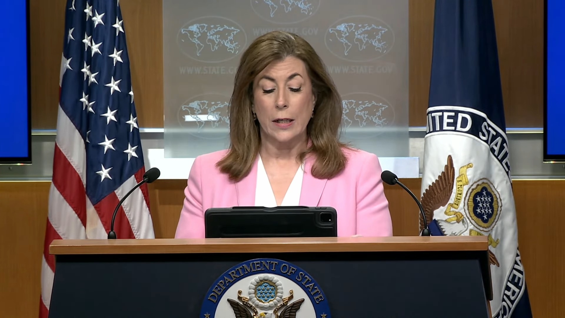 Department of State - Tammy Bruce: “we're driving historic change at NATO”