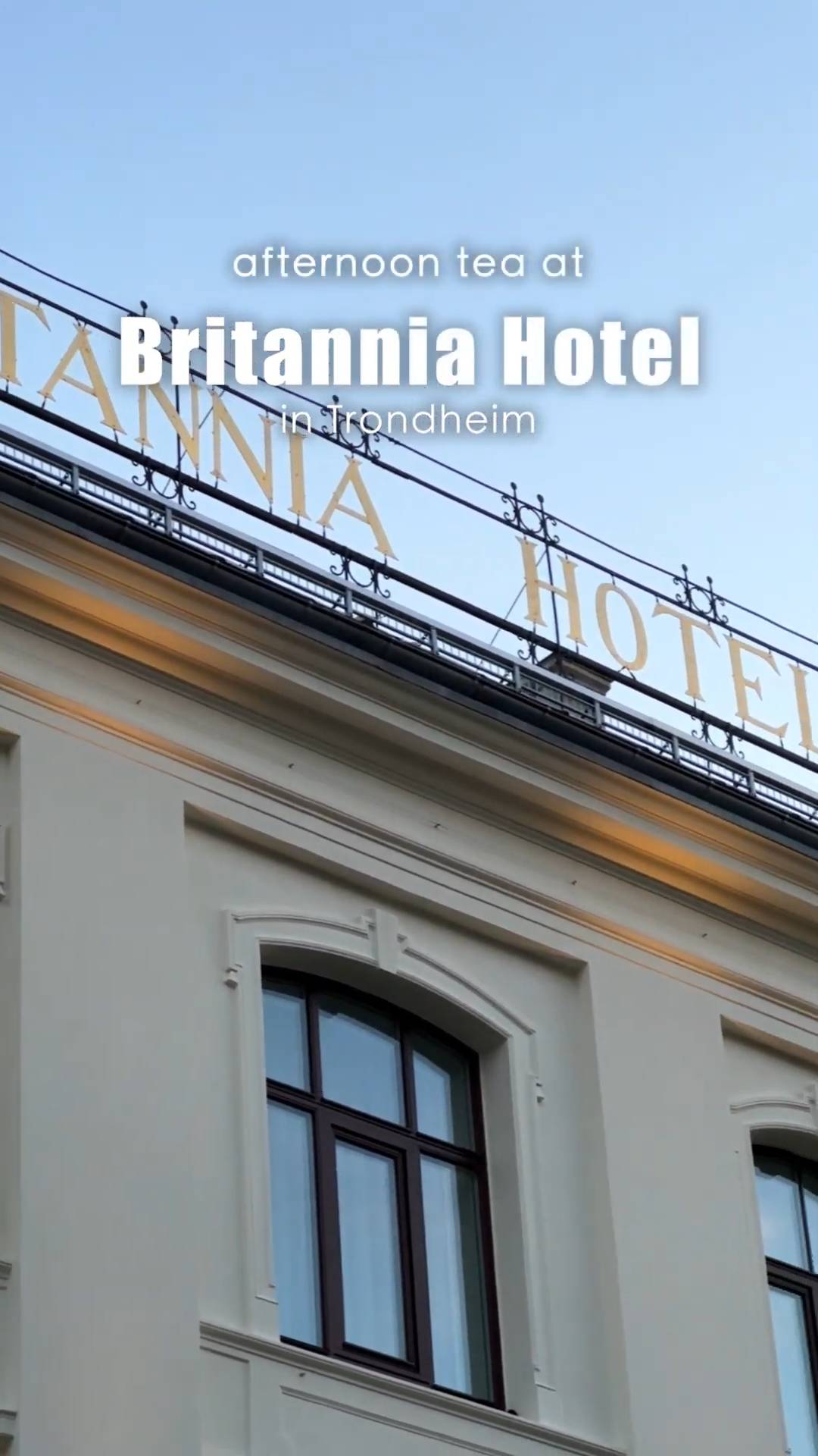 Norges beste afternoon tea serveres i Palmehaven på Britannia Hotel