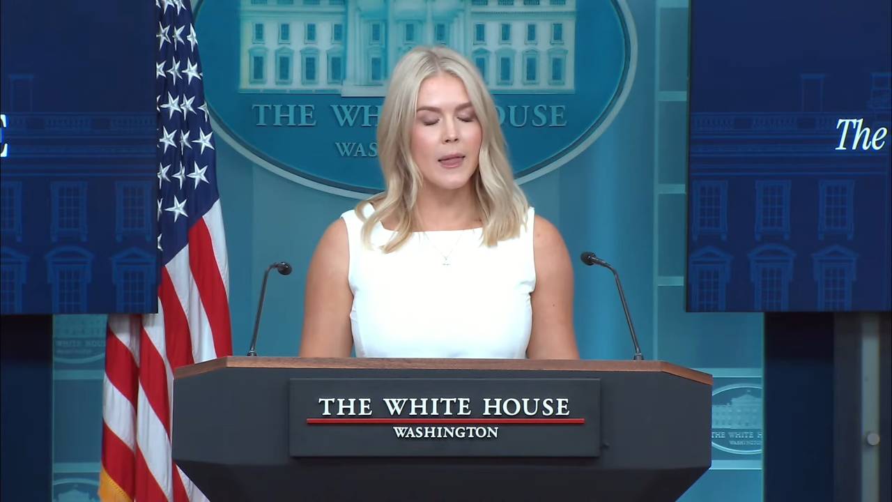 Press Secretary Leavitt: “both leaders have expressed a willingness to sit down with each other”