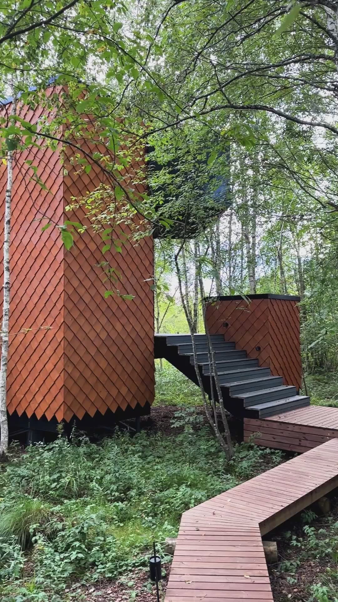 Denne hytta i skogen er et luksuriøst naturresort – Villa Käbi, Maidla, Estland