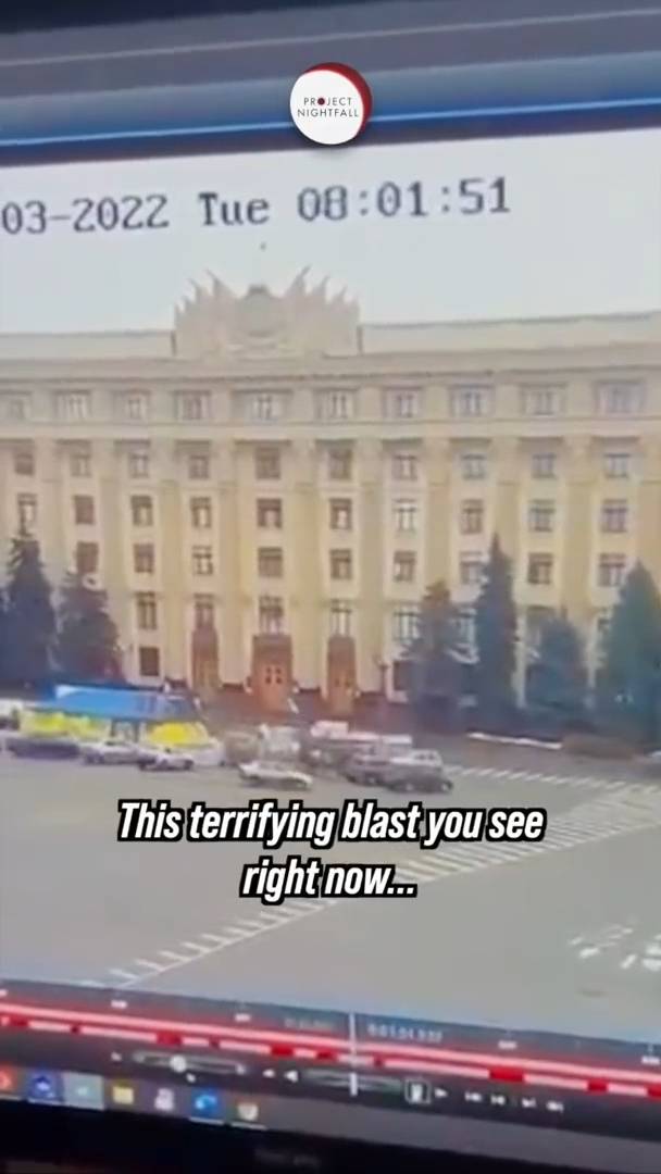 Why did Russia attack this building