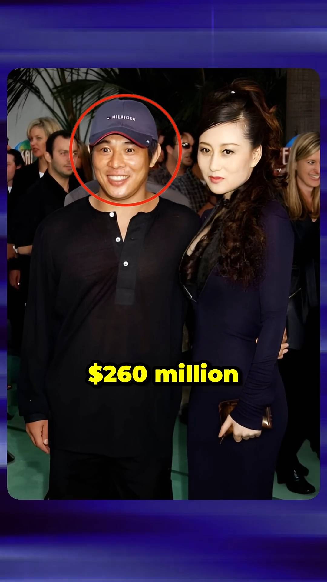 He gave $260 million to his wife