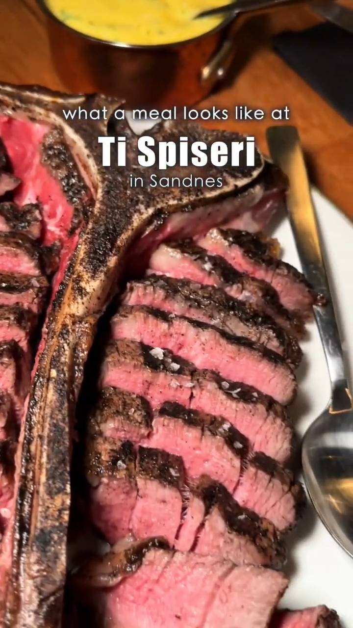 Se dette fantastiske måltidet på Ti Spiseri i Sandnes
