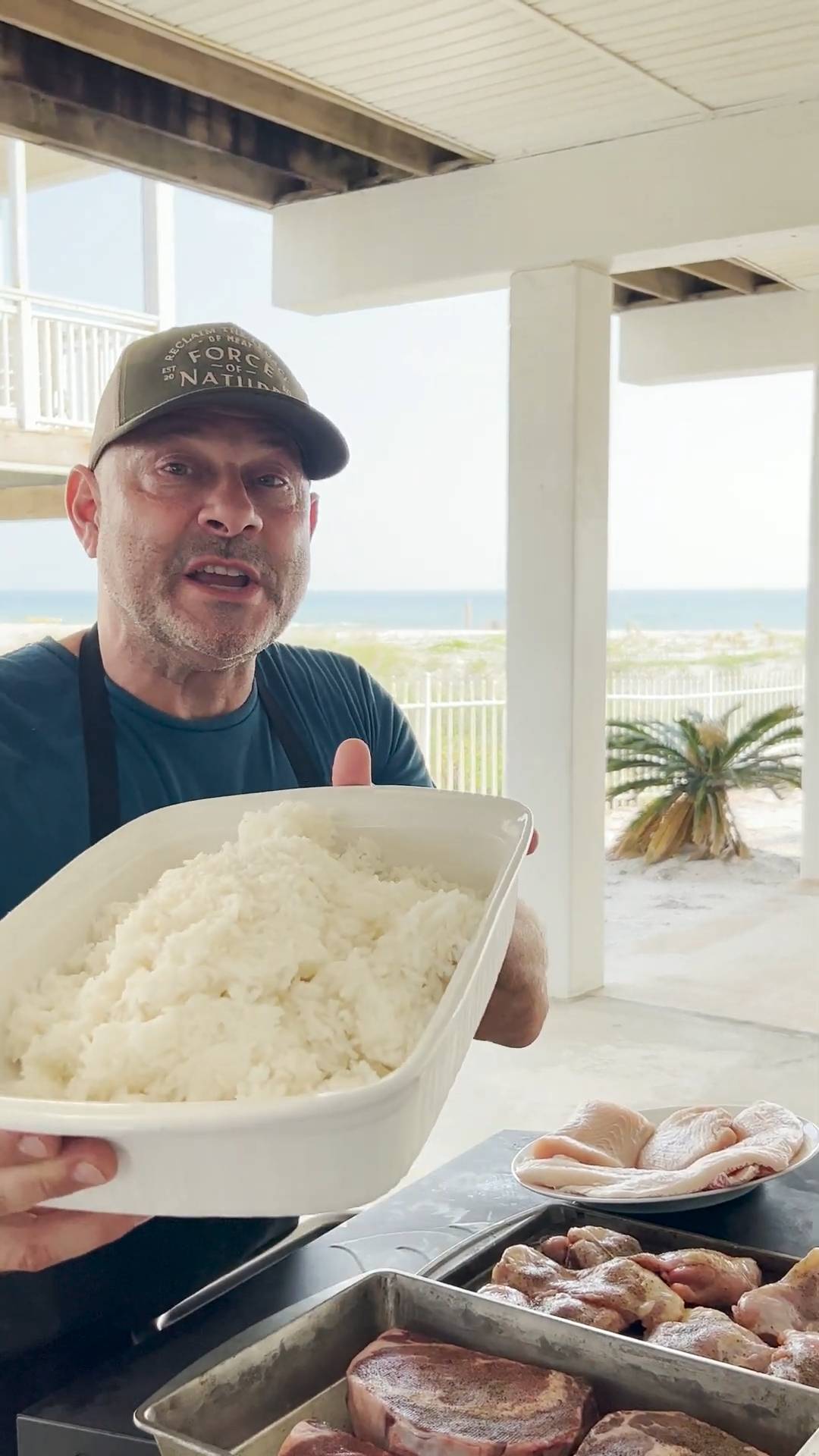 Our favorite meal when we are at the beach | Hibachi teppanyaki